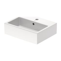Duravit Vero Air Handwaschbecken 350x450x165mm, Weiß Hochglanz, WonderGliss, Recht... DURAVIT-07244500001 4053424139302 (Abb. 1)