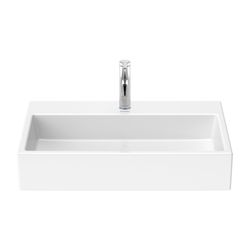 Duravit Vero Air Waschtisch 470x700x165mm wh Weiß Hochglanz, Rechteckig, WonderGli... DURAVIT-23507000411 4053424180366 (Abb. 1)