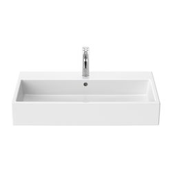 Duravit Vero Air Waschtisch 470x800x165mm wandhäng., Weiß Hochglanz, Rechteckig, 1 ... DURAVIT-2350800000 4053424120911 (Abb. 1)