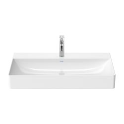 Duravit DuraSquare Waschtisch 470x800x145mm, DuraCeram, Weiß Hochglanz, Rechteckig,... DURAVIT-2353800071 4053424502731 (Abb. 1)
