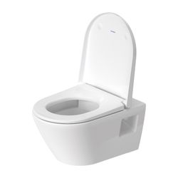 Duravit D-Neo WC-Set wandhäng. Weiß Hochglanz, 4,5l, Tiefspüler, rimless, waagerech... DURAVIT-45780900A1 4063382129178 (Abb. 1)