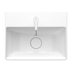 Duravit DuraSquare Handwaschbecken 350x450x140mm, Weiß Hochglanz, DuraCeram, Rechte... DURAVIT-0732450041 4053424324395 (Abb. 1)