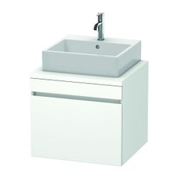 Duravit DuraStyle Konsolenwaschtischunterbau wandh. 548x600x512mm ohne KSP Mattwei... DURAVIT-DS531001818 4053424358406 (Abb. 1)