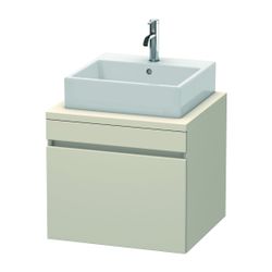Duravit DuraStyle Konsolenwaschtischunterbau wandh. 548x600x512mm ohne KSP Taupe M... DURAVIT-DS531009191 4053424358499 (Abb. 1)