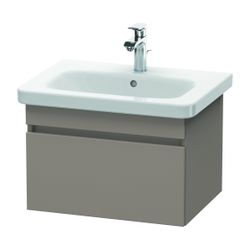 Duravit DuraStyle Waschtischunterbau wandhäng. 448x580x398mm, Basalt Matt, Grifflo... DURAVIT-DS638004343 4021534916274 (Abb. 1)