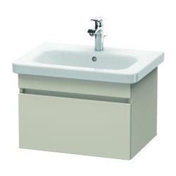 Duravit DuraStyle Waschtischunterbau wandhäng. 448x580x398mm, Taupe Matt, Grifflos... DURAVIT-DS638009191 4053424341156 (Abb. 1)