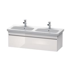 Duravit DuraStyle Waschtischunterbau wandh. 448x1230x398mm Eiche Mattschwarz, Deko... DURAVIT-DS639801643 4063382148148 (Abb. 1)