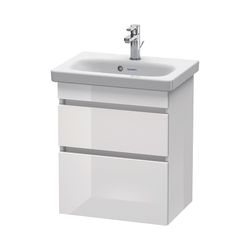 Duravit DuraStyle Waschtischunterbau wandh. 368x500x610mm Compact, Eiche Mattschwa... DURAVIT-DS640301643 4063382149954 (Abb. 1)