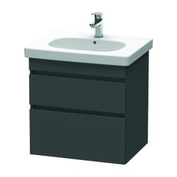 Duravit DuraStyle Waschtischunterbau wandhäng. 453x600x610mm, Graphit Matt, Griffl... DURAVIT-DS648304949 4053424313856 (Abb. 1)