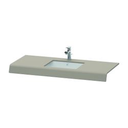 Duravit DuraStyle Konsole variabel 550x800-2000x100mm, wandhäng., Basalt Matt, ohn... DURAVIT-DS828C04343 4021534951978 (Abb. 1)