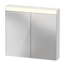 Duravit Good Spiegelschrank mit Licht Wandmontage 148x810x760mm, Neutral, 2 Tü... DURAVIT-LM7821000000000 4063382580269 (Abb. 1)