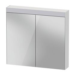 Duravit Good Spiegelschrank mit Licht Wandmontage 148x810x760mm, Neutral, 2 Tü... DURAVIT-LM7821000000000 4063382580269 (Abb. 1)