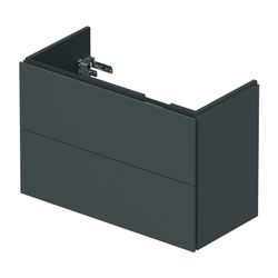 Duravit L-Cube Waschtischunterbau wandh. 391x820x550mm Compact, Graphit Matt, Grif... DURAVIT-LC625704949 4053424452289 (Abb. 1)