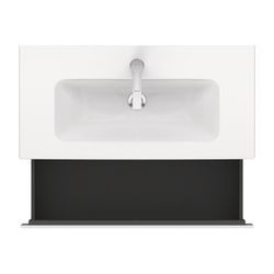 Duravit L-Cube Waschtischunterbau wandh. 391x820x400mm, Compact Mattweiß, Grifflos... DURAVIT-LC615701818 4053424451107 (Abb. 1)