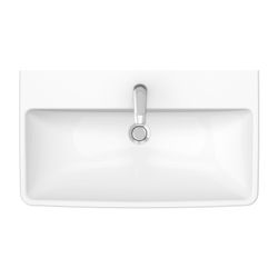Duravit No.1 Waschtisch 460x800x173mm, Weiß Hochglanz, Rechteckig, 1 Waschplatz/HL... DURAVIT-23758000002 4063382181473 (Abb. 1)