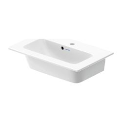 Duravit ME by Starck Waschtisch 400x630x180mm, Compact, Weiß Hochglanz, Rechteckig,... DURAVIT-2342630000 4053424383774 (Abb. 1)