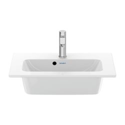 Duravit ME by Starck Waschtisch 400x630x180mm, Compact, Weiß Hochglanz, Rechteckig,... DURAVIT-2342630000 4053424383774 (Abb. 1)