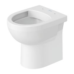 Duravit No.1 Stand WC 480x370x400mm, Weiß Hochglanz, 4,5l, Tiefspüler, rimless, waa... DURAVIT-2184090000 4053424507552 (Abb. 1)