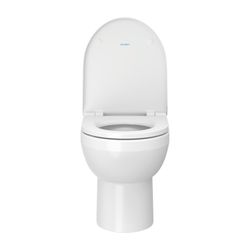 Duravit No.1 Stand WC 480x370x400mm, Weiß Hochglanz, 4,5l, Tiefspüler, rimless, waa... DURAVIT-2184090000 4053424507552 (Abb. 1)