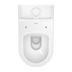 Duravit ME by Starck Stand WC für Kombination 650x370x415mm, Weiß Hochglanz, 4,5l, ... DURAVIT-2170090000 4021534966477 (Abb. 1)