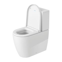 Duravit ME by Starck Stand WC für Kombination 650x370x415mm, Weiß Hochglanz, 4,5l, ... DURAVIT-2170090000 4021534966477 (Abb. 1)
