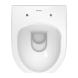 Duravit No.1 WC-Set wandh. Wand-WC, WC-Sitz, Compact, Weiß Hochglanz, Spülrand riml... DURAVIT-45750900A1 4053424912424 (Abb. 1)