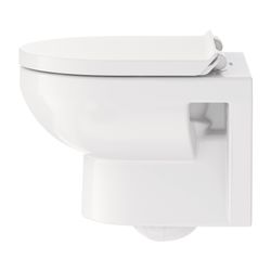 Duravit No.1 WC-Set wandh. Wand-WC, WC-Sitz, Compact, Weiß Hochglanz, Spülrand riml... DURAVIT-45750900A1 4053424912424 (Abb. 1)