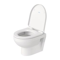 Duravit No.1 WC-Set wandh. Wand-WC, WC-Sitz, Compact, Weiß Hochglanz, Spülrand riml... DURAVIT-45750900A1 4053424912424 (Abb. 1)