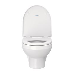 Duravit No.1 WC-Set wandh. Wand-WC, WC-Sitz, Compact, Weiß Hochglanz, Spülrand riml... DURAVIT-45750900A1 4053424912424 (Abb. 1)