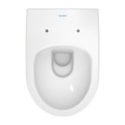 Duravit No.1 WC-Set wandh. Wand-WC, WC-Sitz, Weiß Hochglanz, Spülrand rimless, Abga... DURAVIT-45620900A1 4053424087962 (Abb. 1)