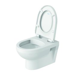 Duravit No.1 WC-Set wandh. Wand-WC, WC-Sitz, Weiß Hochglanz, Spülrand rimless, Abga... DURAVIT-45620900A1 4053424087962 (Abb. 1)