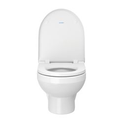 Duravit No.1 WC-Set wandh. Wand-WC, WC-Sitz, Weiß Hochglanz, Spülrand rimless, Abga... DURAVIT-45620900A1 4053424087962 (Abb. 1)