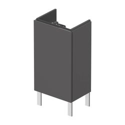 Duravit L-Cube Waschtischunterbau bodenst. 294x420x704mm, L, Graphit Matt, Grifflo... DURAVIT-LC6273L4949 4053424130606 (Abb. 1)
