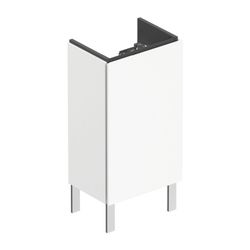 Duravit L-Cube Waschtischunterbau bodenstehend 294x420x704mm, R Mattweiß, Grifflos... DURAVIT-LC6273R1818 4053424130248 (Abb. 1)