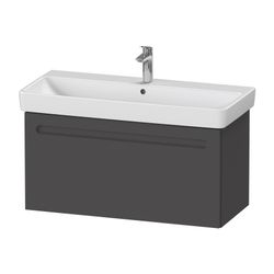 Duravit No.1 Waschtischunterbau wandhängend 426x940x478mm Graphit Matt, Folie/... DURAVIT-N14290049490000 4067116005783 (Abb. 1)