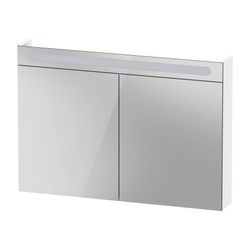 Duravit No.1 Spiegelschrank Wandmontage 148x1000x700mm, Weiß, 2 Türen L/R, 2 G... DURAVIT-N17922000000000 4067116005820 (Abb. 1)