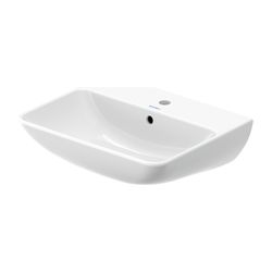 Duravit ME by Starck Waschtisch 440x550x180mm wandhäng., Weiß Hochglanz, Rechteckig... DURAVIT-2335550000 4053424021355 (Abb. 1)
