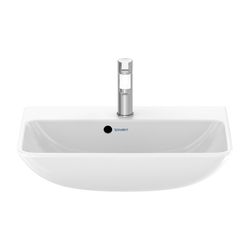 Duravit ME by Starck Waschtisch 400x600x180mm wh Weiß HG, Rechteckig, WonderGliss,... DURAVIT-23436000001 4053424336954 (Abb. 1)