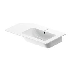 Duravit ME by Starck Waschtisch 490x830x180mm, Weiß Hochglanz, Rechteckig, 1 Waschp... DURAVIT-2346830000 4053424505084 (Abb. 1)