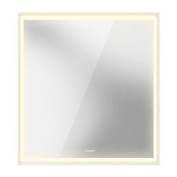 Duravit L-Cube Spiegel Wandmontage 67x650x700mm, Weiß, LED, 23W, Betätigung Se... DURAVIT-LC7380018180100 4067116101614 (Abb. 1)