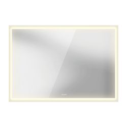 Duravit L-Cube Spiegel Wandmontage 67x1000x700mm, Weiß, LED, 29W, Betätigung S... DURAVIT-LC7382018180100 4067116100570 (Abb. 1)