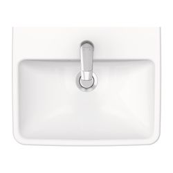 Duravit No.1 Handwaschbecken 400x500x145mm, Weiß Hochglanz, Rechteckig,1 Waschplatz... DURAVIT-0743500000 4063382180216 (Abb. 1)