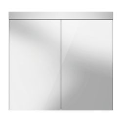Duravit Good Spiegelschrank mit Licht Wandmontage 148x810x760mm, Neutral, 2 Tü... DURAVIT-LM7821000000000 4063382580269 (Abb. 1)