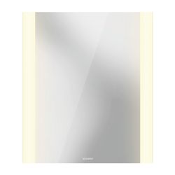 Duravit Licht und Spiegel Wandmontage 34x600x700mm, Mattweiß, Good, LED seitli... DURAVIT-LM7865000000000 4063382552129 (Abb. 1)