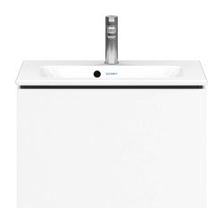 Duravit L-Cube Waschtischunterbau wandh. 391x620x400mm, Compact Mattweiß, Grifflos... DURAVIT-LC615601818 4053424451091 (Abb. 1)