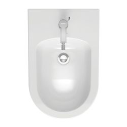 Duravit ME by Starck Wandbidet 570x370x295mm, Weiß Hochglanz, 1 HL, HLB, Überlauf, ... DURAVIT-2288150000 4021534966699 (Abb. 1)