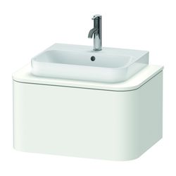 Duravit Happy D.2 Konsolenwaschtischunterbau wandh. 480x650x354mm ohne KSP Weiß Se... DURAVIT-HP494003636 4053424867748 (Abb. 1)