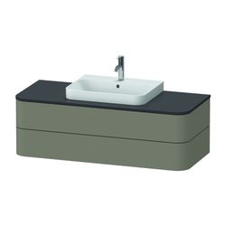 Duravit Happy D.2 Konsolenwaschtischunterbau wandh 550x1300x408mm ohne KSP Ste... DURAVIT-HP4972092920010 4063382262431 (Abb. 1)