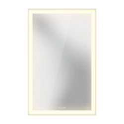 Duravit L-Cube Spiegel Wandmontage 67x450x700mm, Weiß, LED, 18W, Betätigung Se... DURAVIT-LC7379018180000 4067116100259 (Abb. 1)