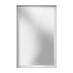 Duravit L-Cube Spiegel Wandmontage 67x450x700mm, Weiß, LED, 18W, Betätigung Se... DURAVIT-LC7379018180000 4067116100259 (Abb. 1)